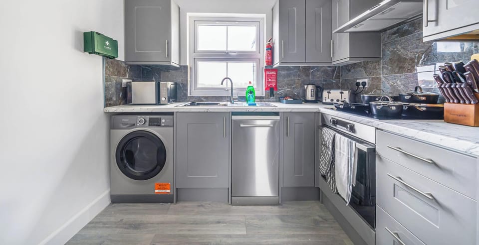 WASHER AVAILABLE FOR YOUR CONVENIENCE DURING LONGER STAYS