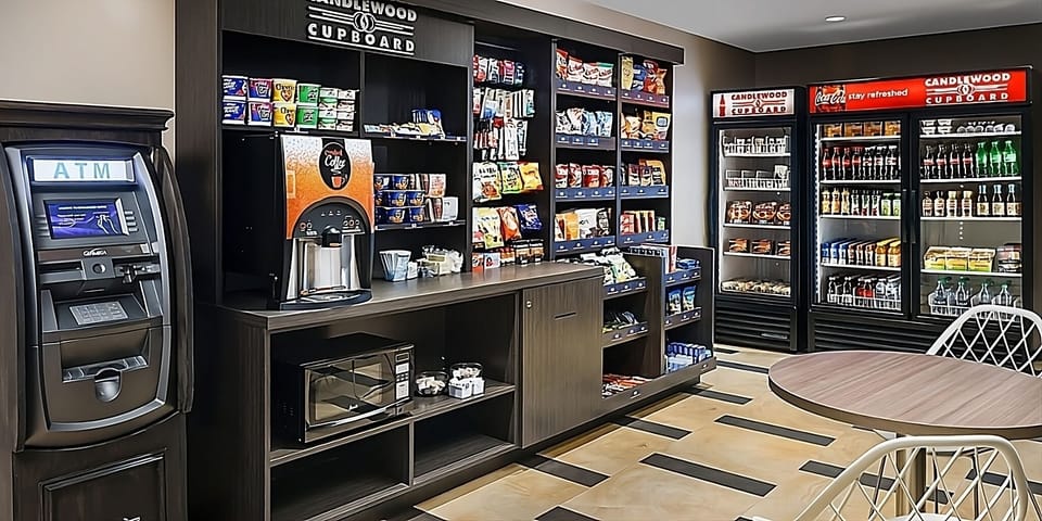 Grab late-night snacks and drinks without leaving the property.