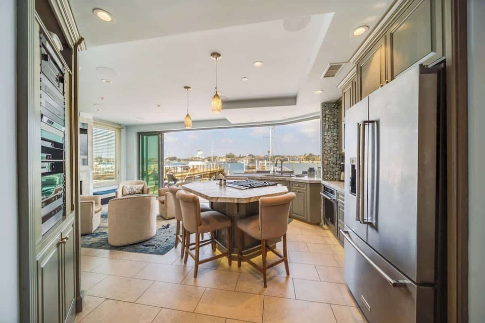 Dining with a view!