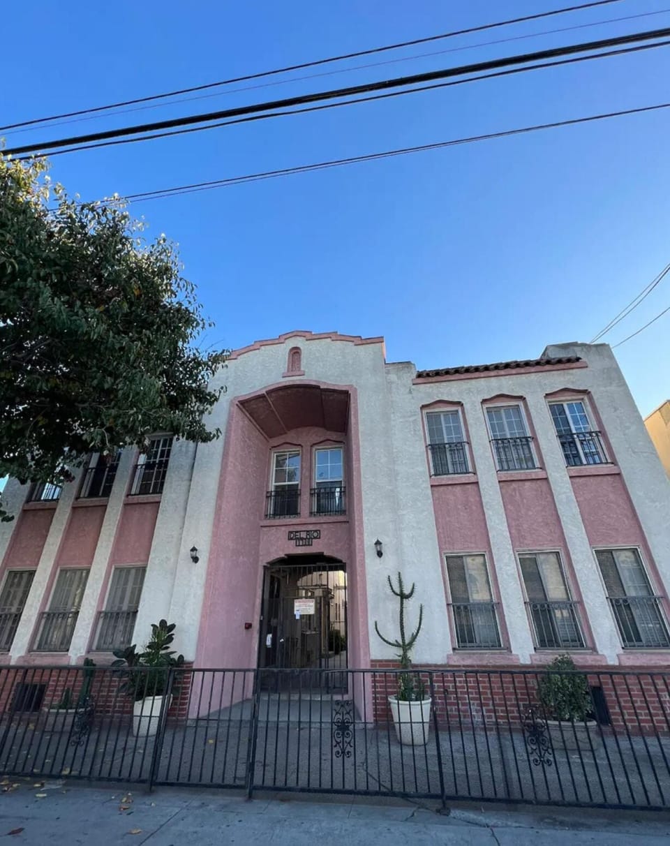 Front of the building