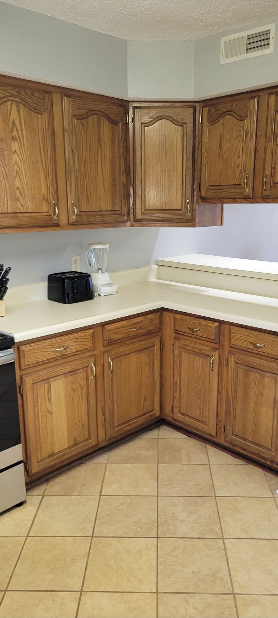 Lots of counter space.