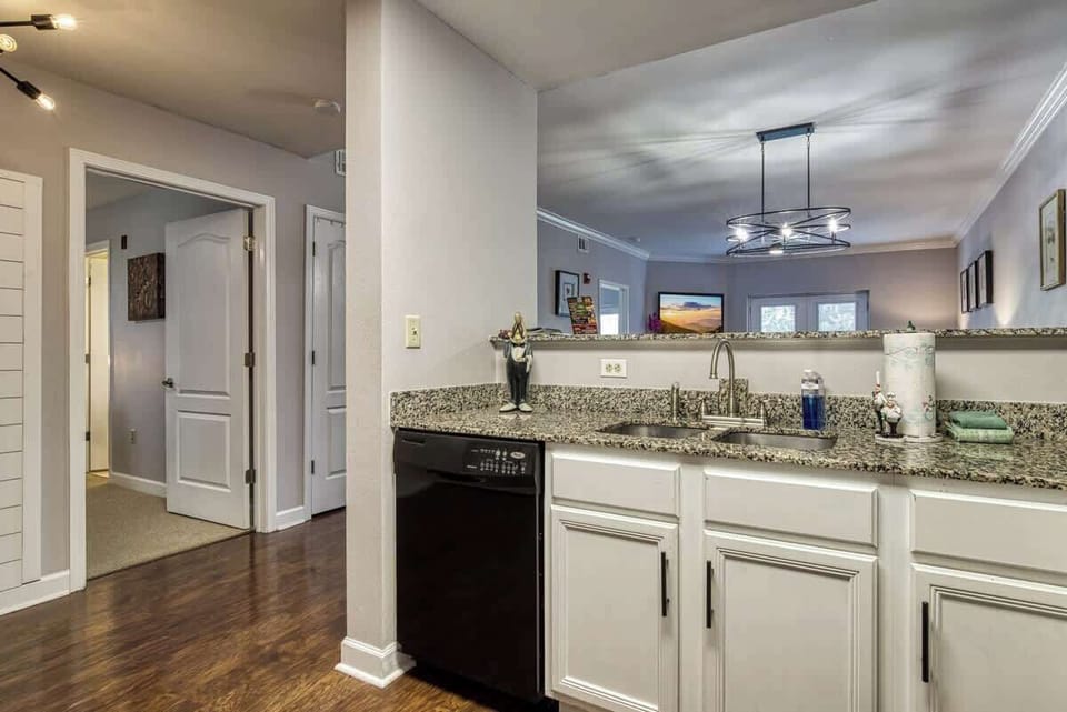 Modern appliances and stylish fixtures await your culinary adventures!