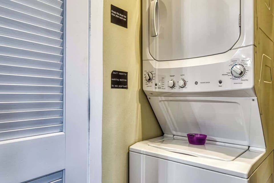 Laundry Room: Keep your adventures fresh with in-unit washer and dryer for ultimate convenience!