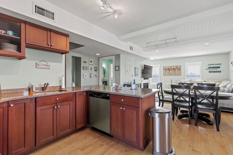 Plenty of counter space for cooking