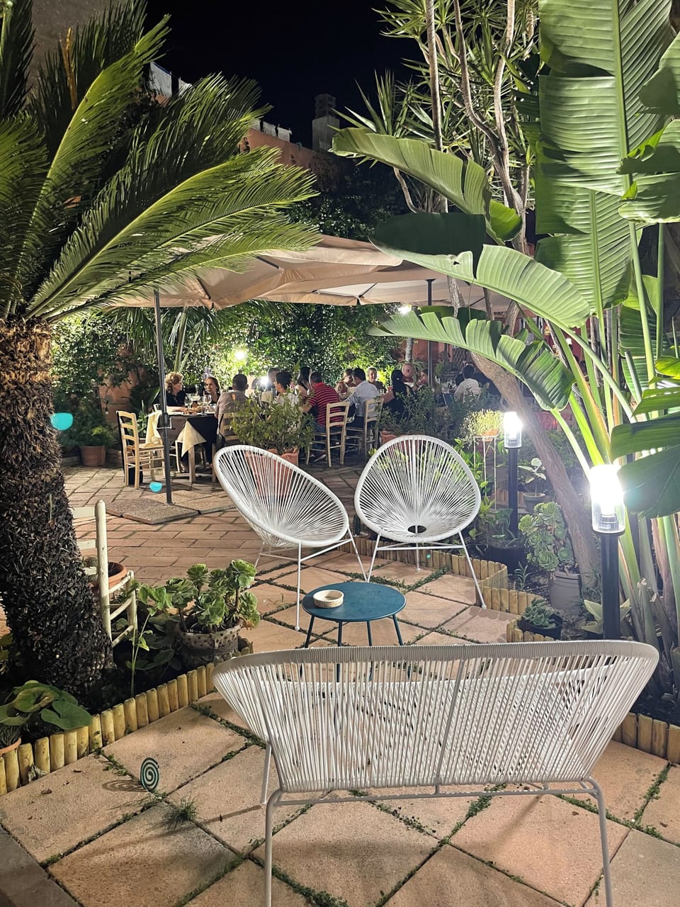 Outdoor dining