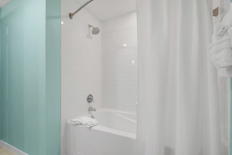 Master shower