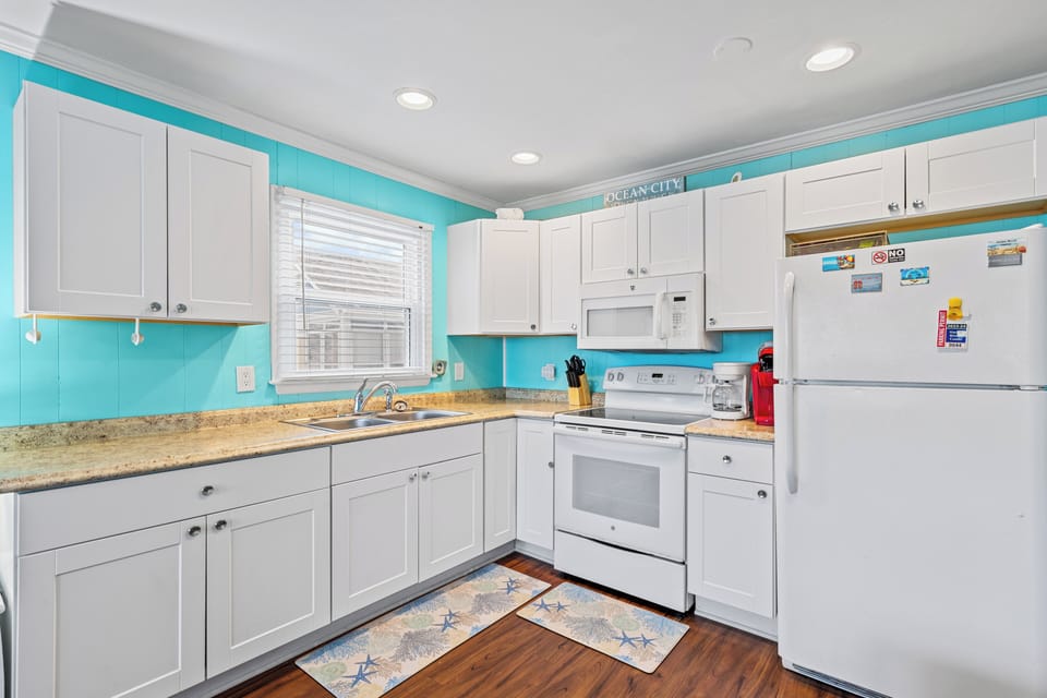 Well-Stocked with everything you'll need to make Mealtime a Bay Breeze!