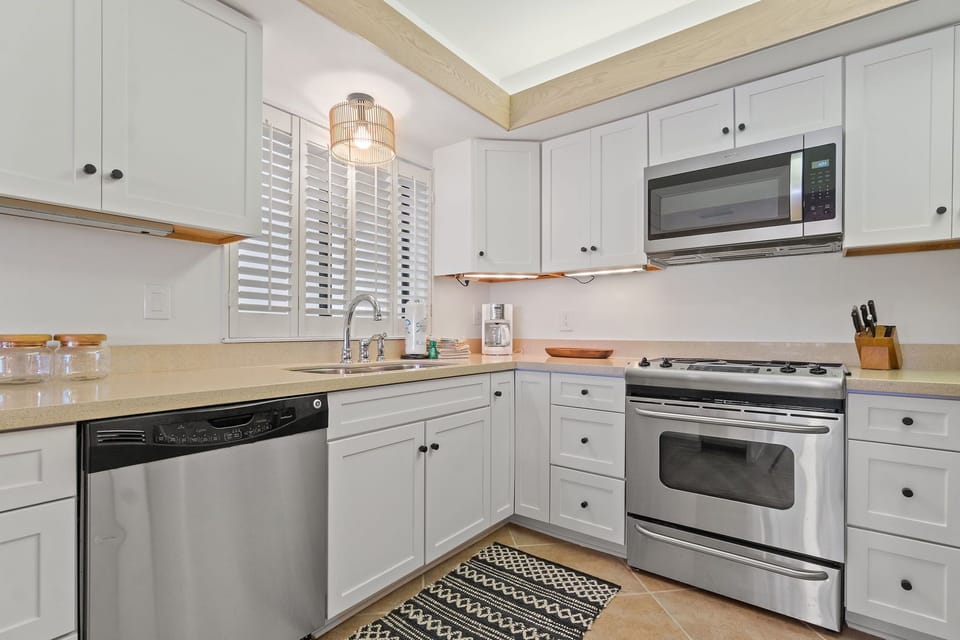 The kitchen has all you need!