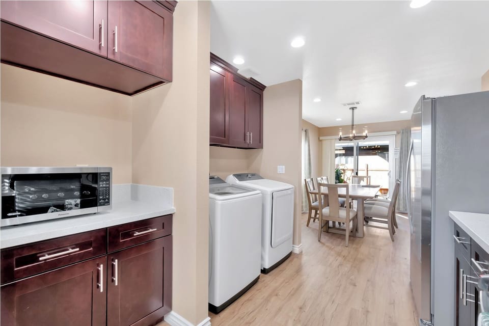 In-unit washer and dryer for your convenience