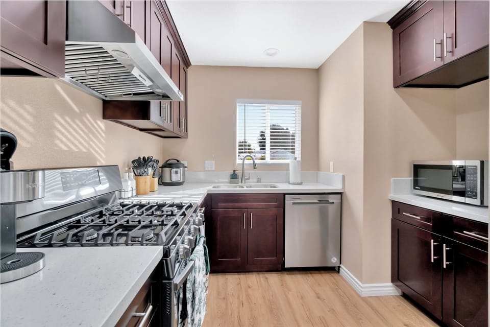 Fully equipped kitchen ensures a seamless home-away-from-home experience