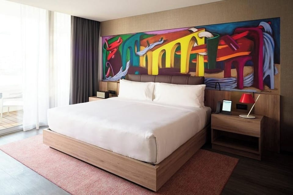 Bedroom. Interior and views may vary based on location and availability.