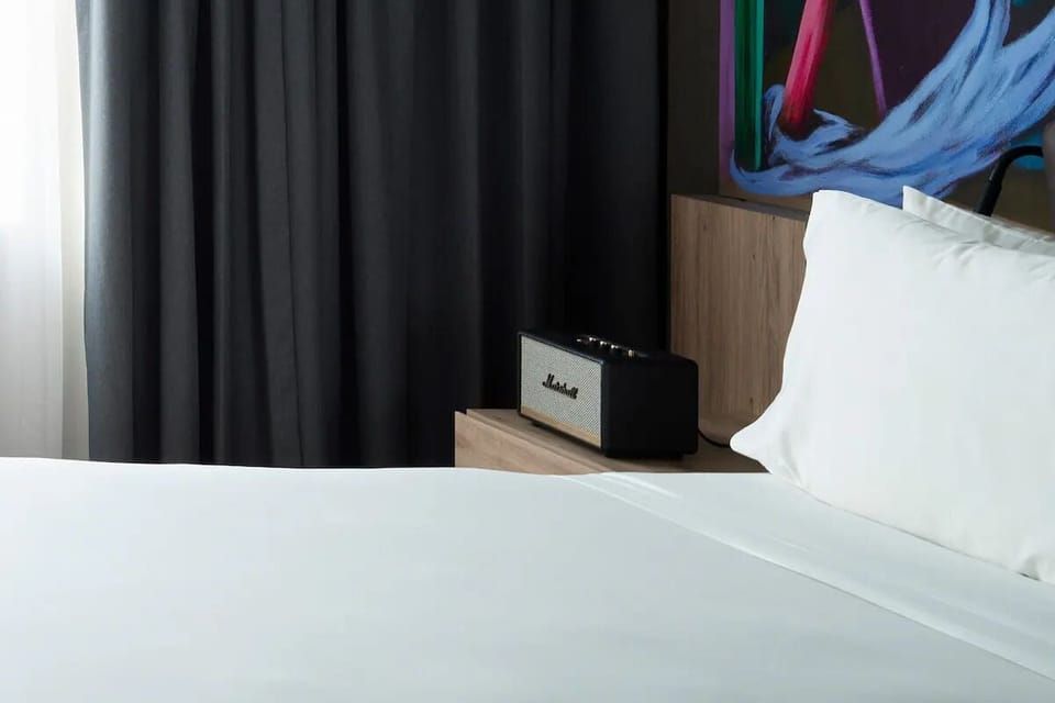 Bedroom. Interior and views may vary based on location and availability.