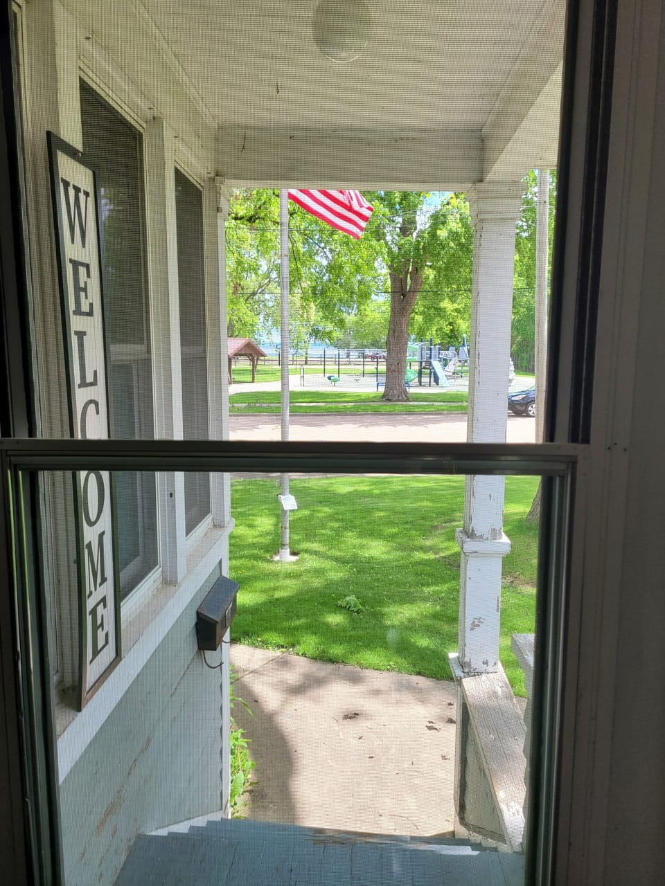 View from Living Room front door