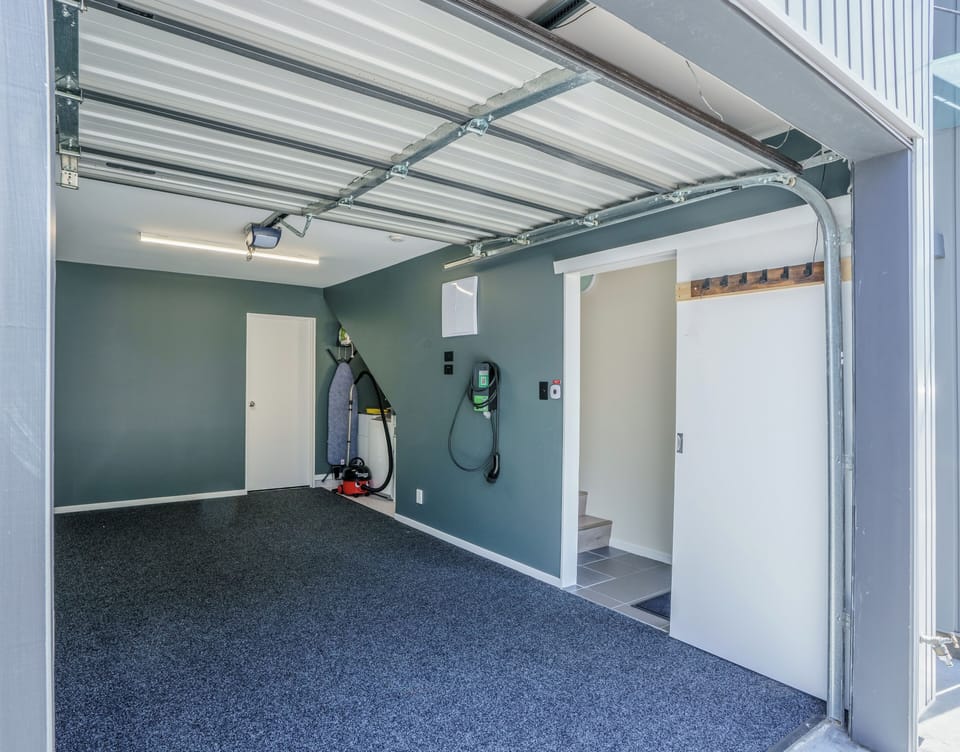 Garage Empty EV Charger