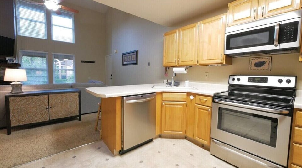 Kitchen with all of the conveniences of home.