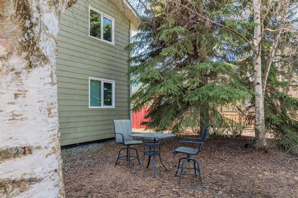 Eating area outside