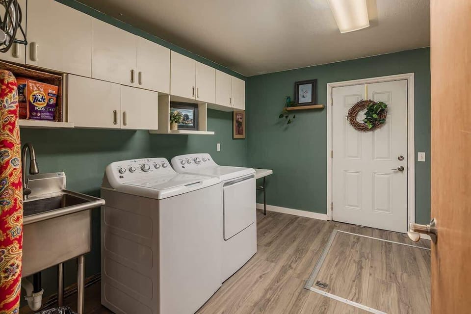 Shared laundry room