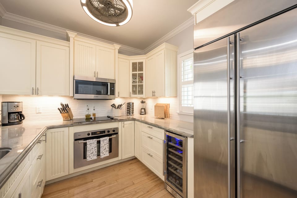 Kitchen includes Wine Chiller 
