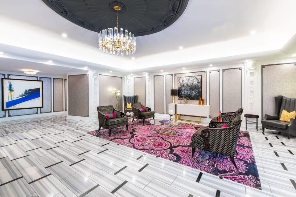 Lobby sitting area