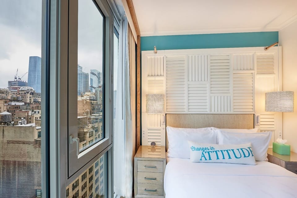 Soak in morning light beside the window and unwind.
