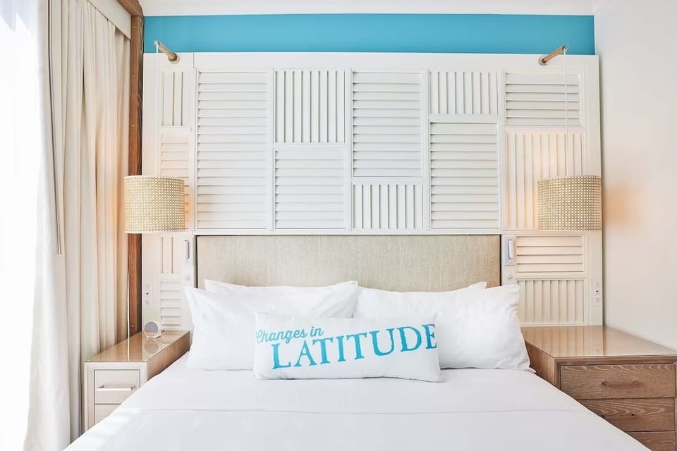 Sink into plush pillows for a deeply restful night.