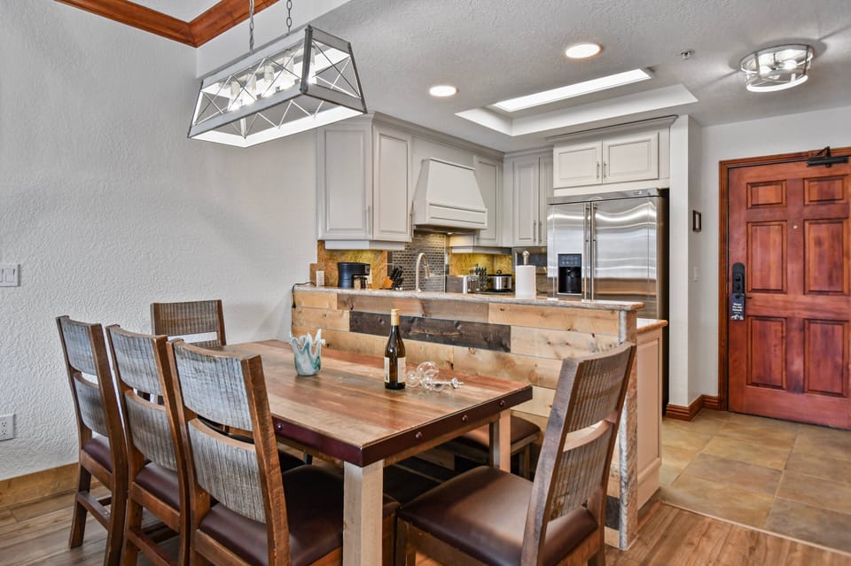 Dining area.