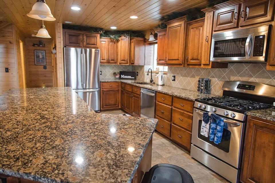 well equipped 2nd floor kitchen