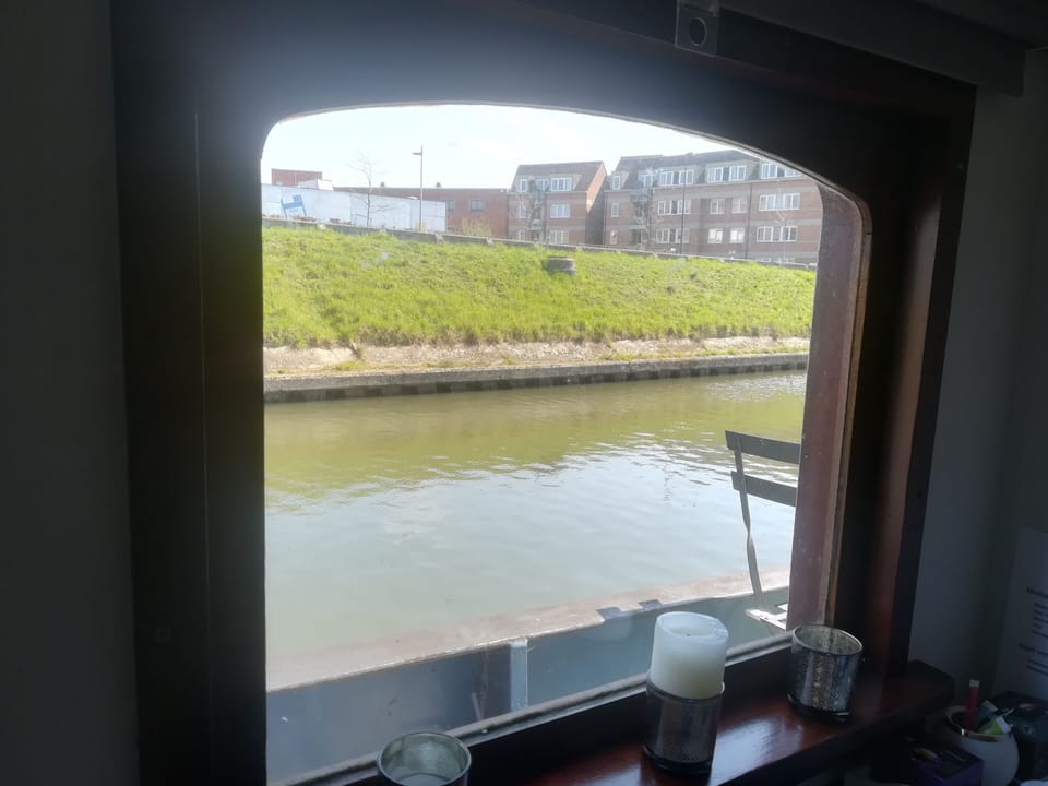 zicht op het water