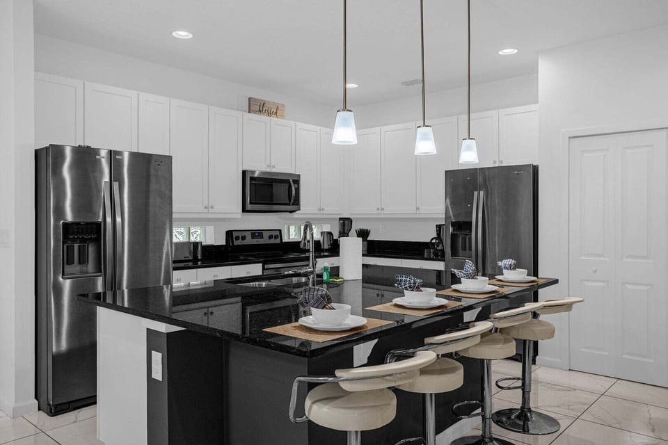 Prepare your meals and get ready for the day in our fully equipped kitchen.