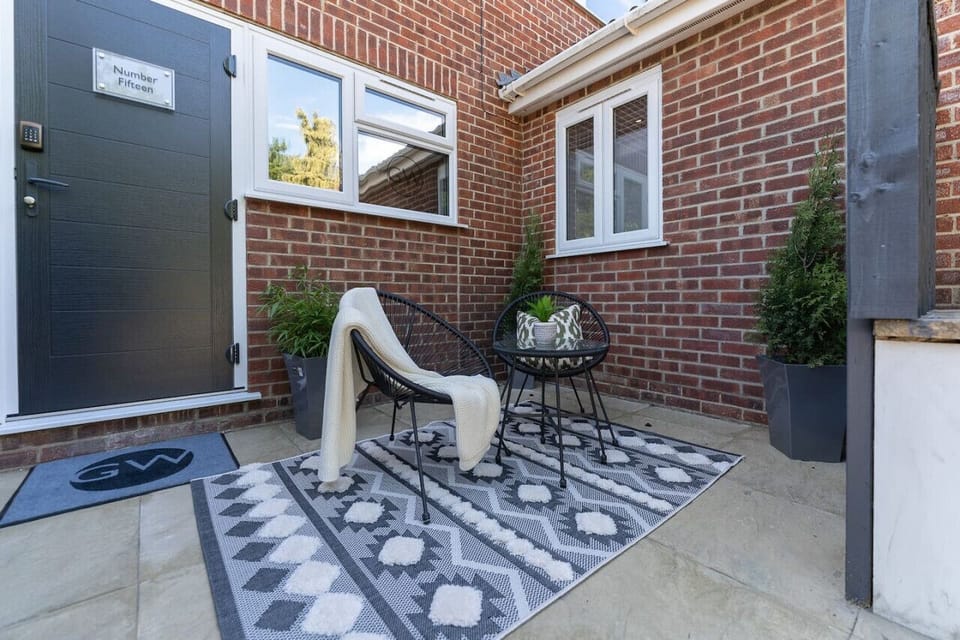 Private outdoor courtyard