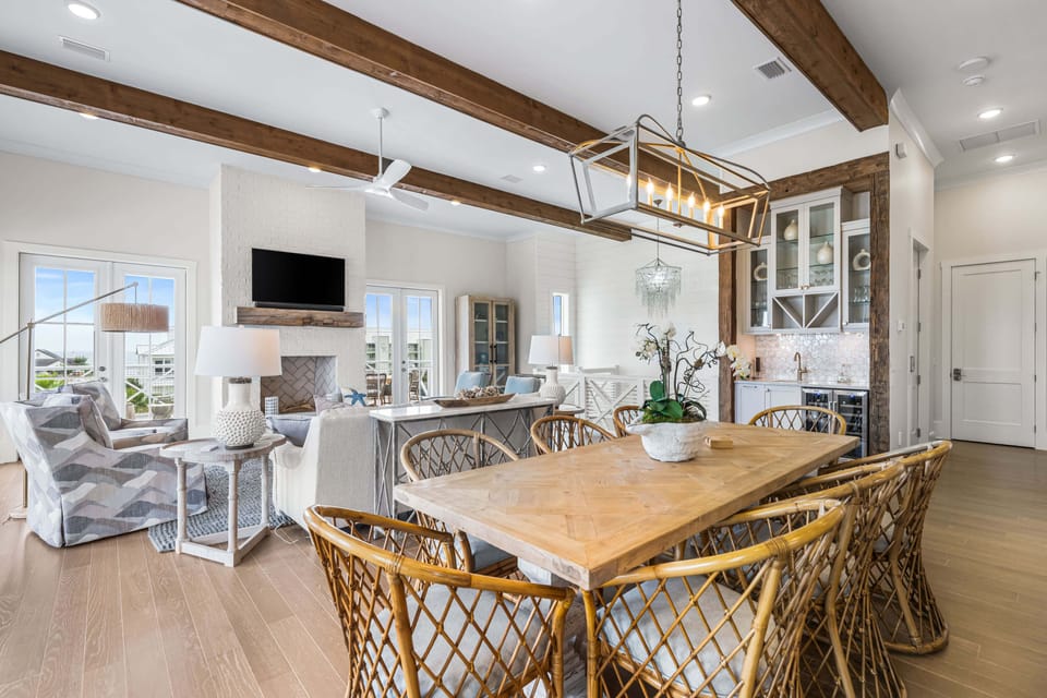Beautiful interiors throughout the home
