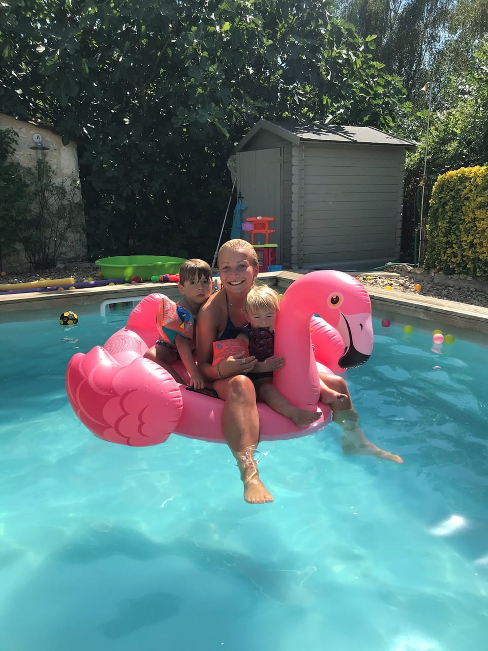 Swimming pool fun!