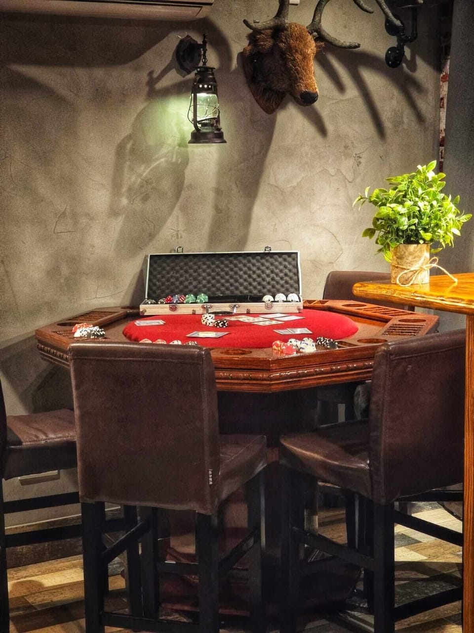 If you enjoy card games, how about a poker night?