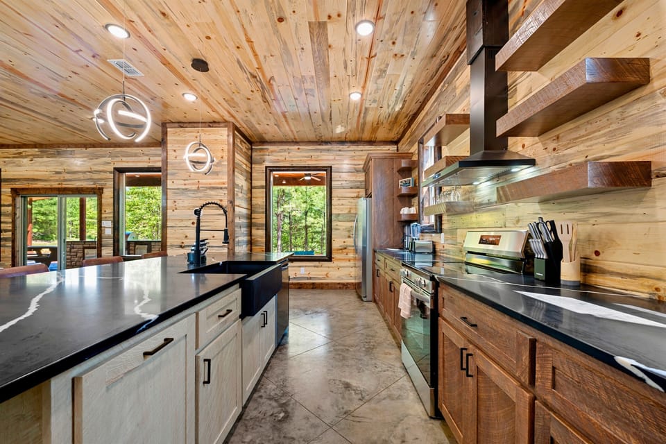 Start your morning right in our sunlit kitchen that's as inviting as it is functional.
