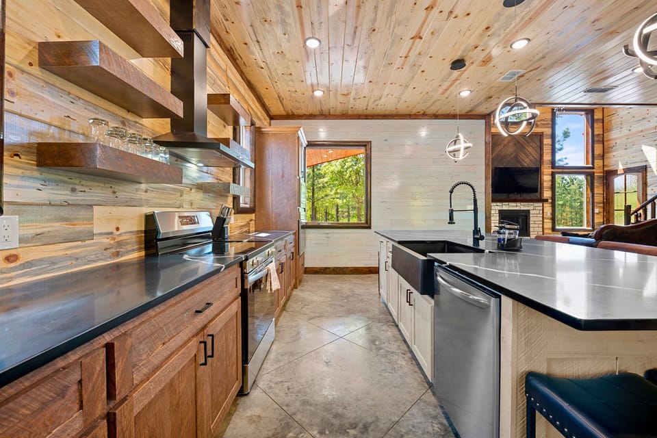 Cooking's never felt so good! Enjoy preparing meals with top-of-the-line appliances and ample counter space.