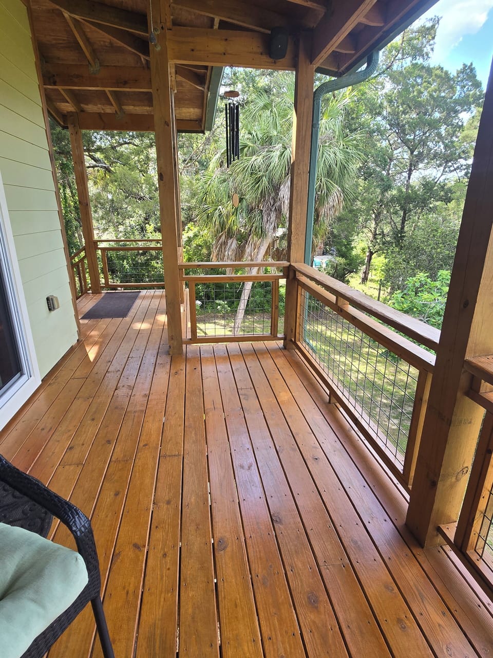 View from back deck 