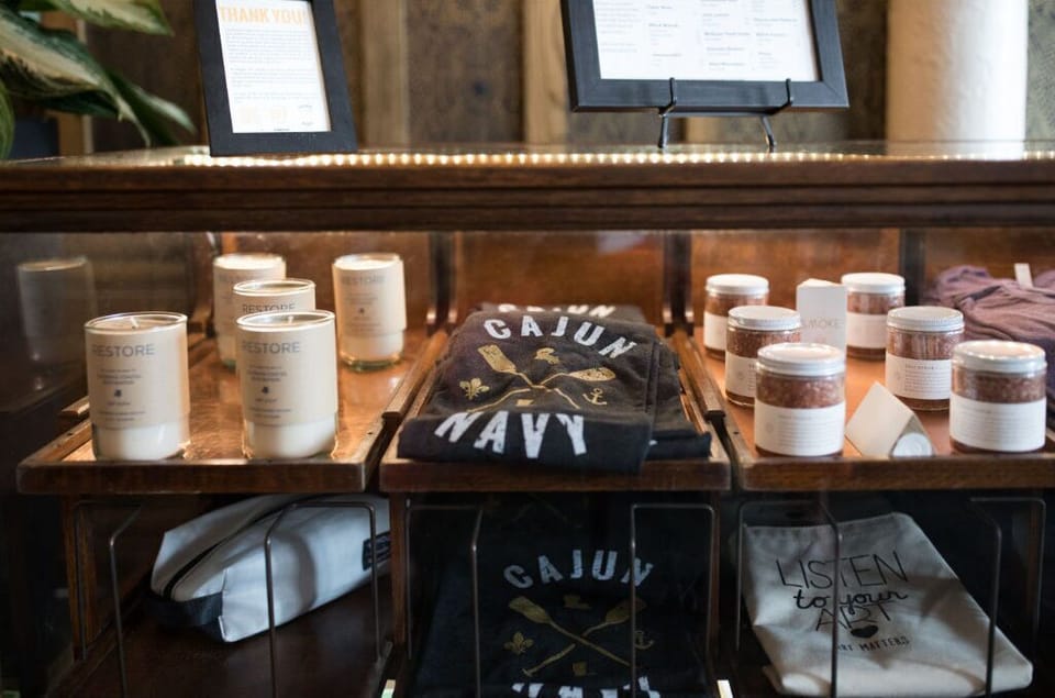 Handcrafted candles and custom scents await in the chandlery, a haven for the senses.