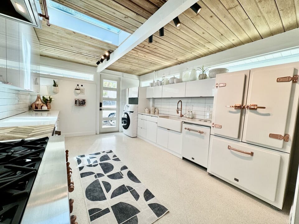 European Mid Century Modern Kitchen