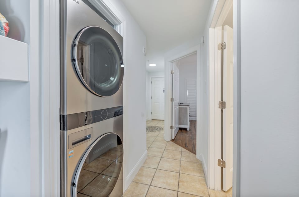 Washer and Dryer in unit