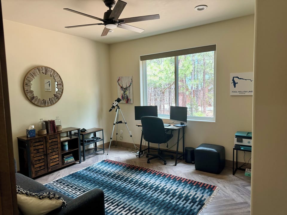 Office with pullout couch