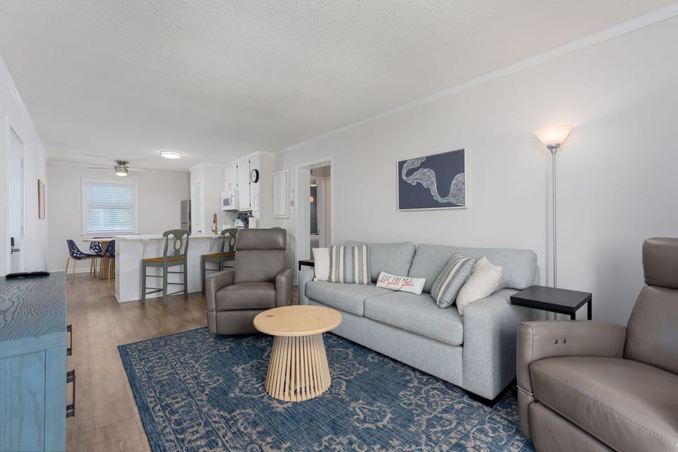 Large, open living area