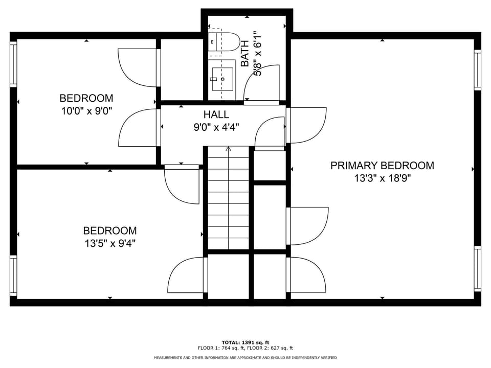 Second Floor- Floor Plan