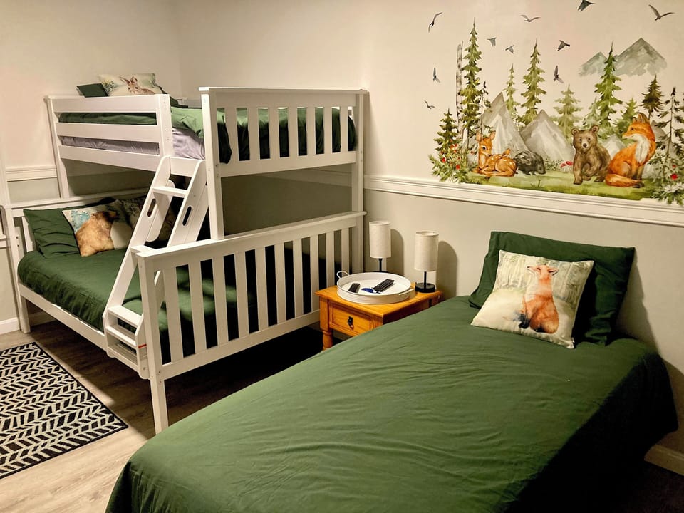 1 of 3 Bedrooms. Bunkroom. 