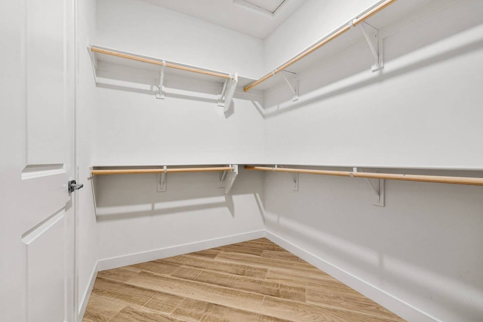 Spacious Walk-in Closet in Main Bedroom