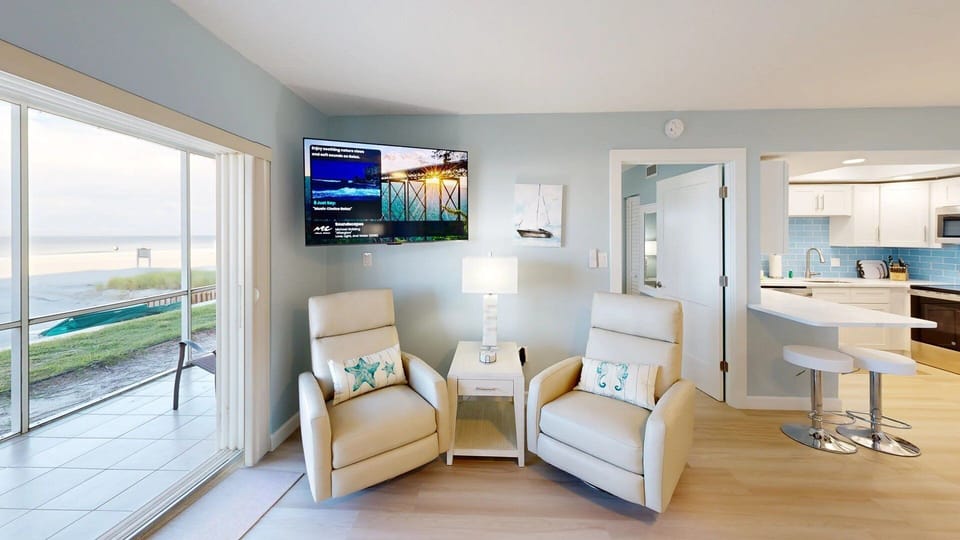 Large Flat Screen TV