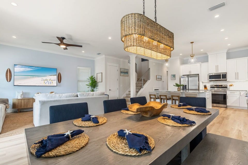 Open dining area