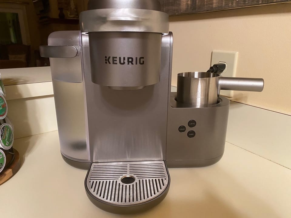 LATTE/CAPPACINO MAKER
BUNN DRIP also available