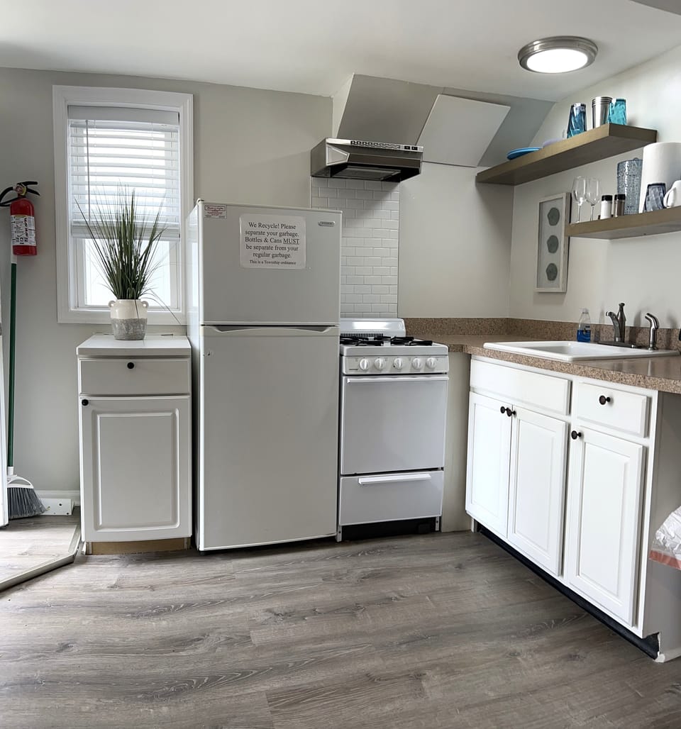 Kitchen: large, full size refrigerator