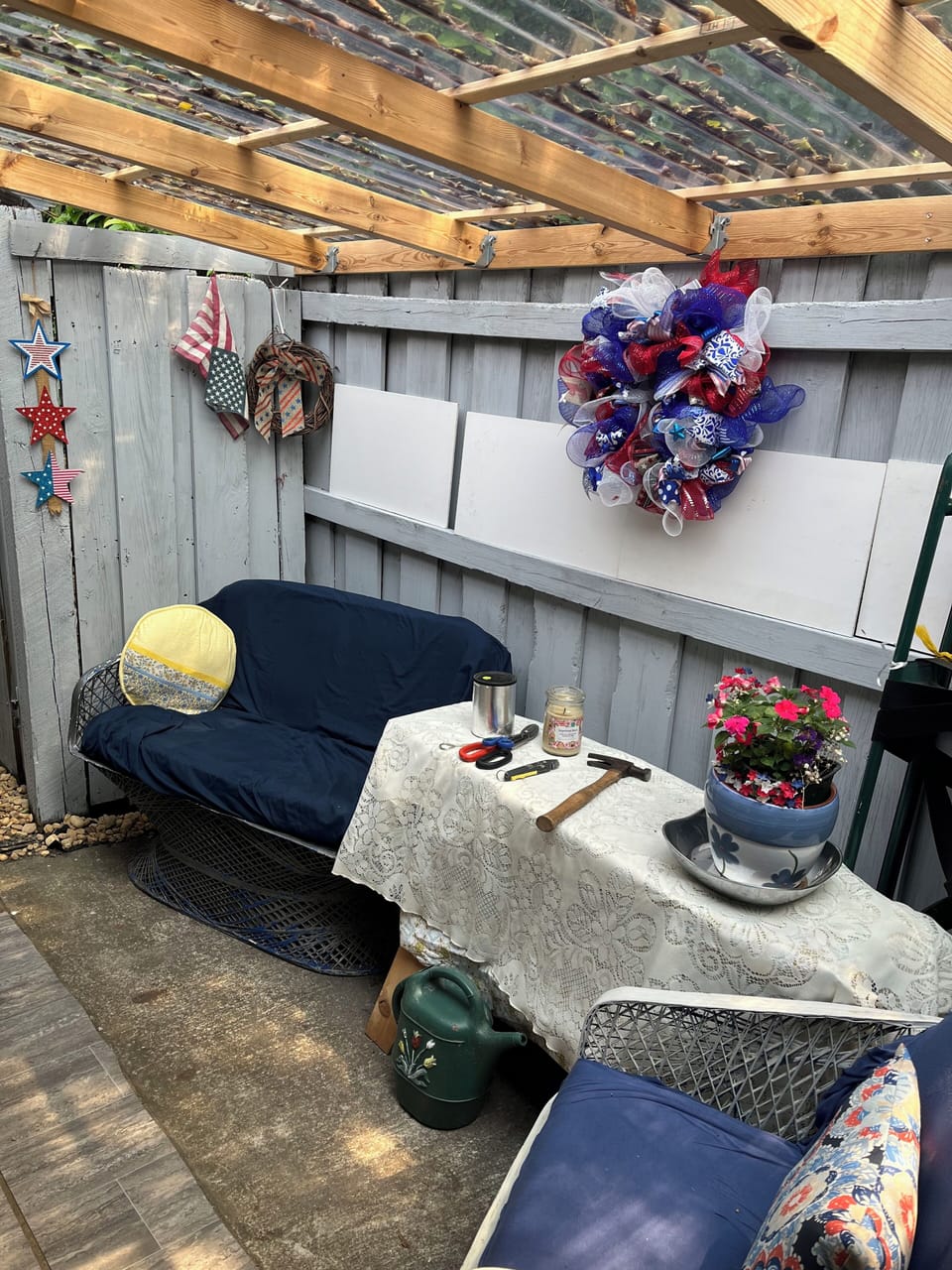 Side garden