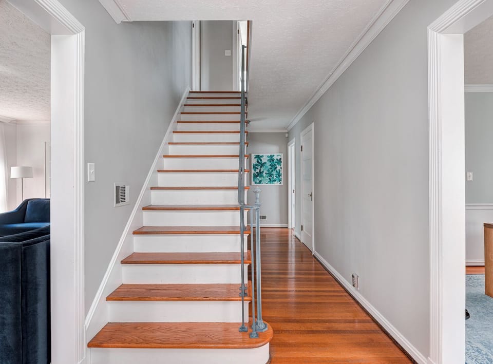 MAIN ENTRY - ALL BEDROOMS UPSTAIRS